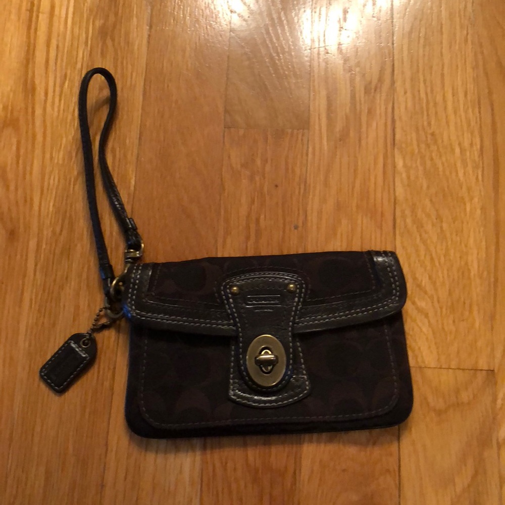 Coach wristlet